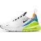 Nike Air Max 270 'Summit Volt' Sneakers | White | Women's Size 8