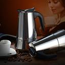 Cup Percolator Stove Top Coffee Maker Moka Espresso Latte Stainless Pot