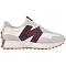 New Balance 327 Womens Moonbeam Classic Burgundy - Size 7.5 - White/Dark Red