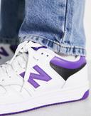 New Balance 480 White Prism Purple