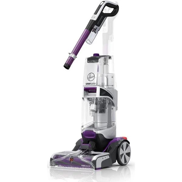 Hoover Smartwash Automatic Carpet Cleaner With Spot Chaser Stain Remover Wand, Shampooer Machine For Pets, FH53000PC, Purple