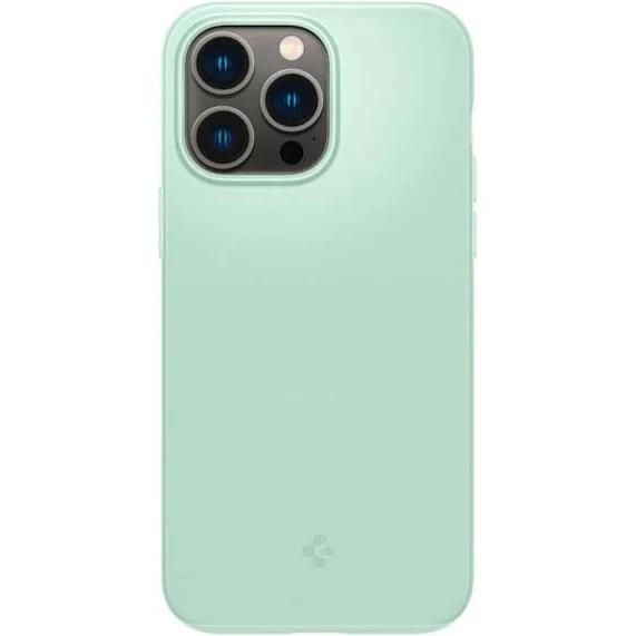 SPIGEN iPhone 14 Pro Case, 6.1 Inch 2022 Genuine SPIGEN Ultra Thin Fit Hard Slim PC Cover For Apple - Apple Mint