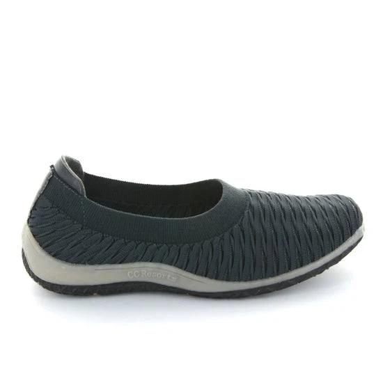 CC Resorts Women's Sam Slip On Shoe - 4 Colours, 38 / Charcoal