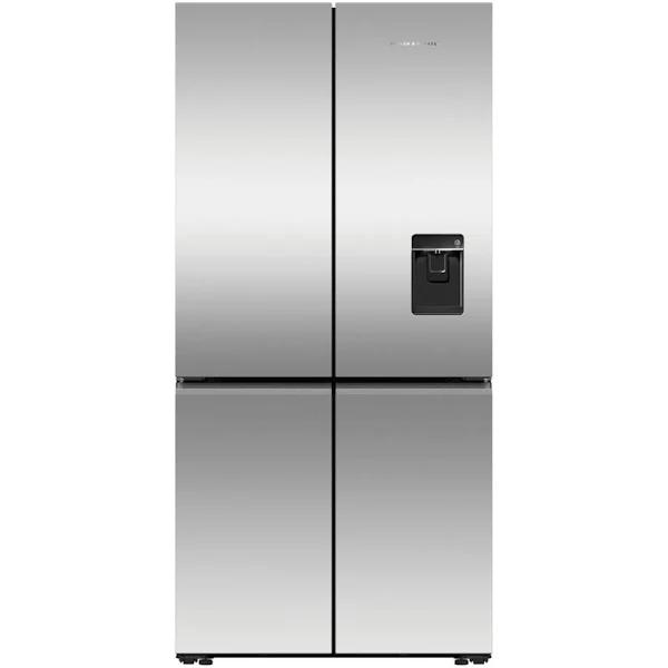 Fisher & Paykel RF730QNUVX1 690L Quad Door Ice & Water Fridge (Stainless Steel)