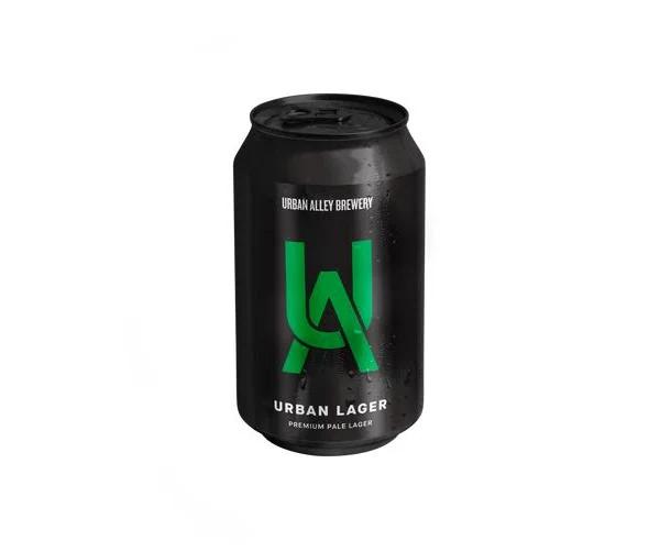 Urban Lager Premium Pale Lager 24 cans 375ml