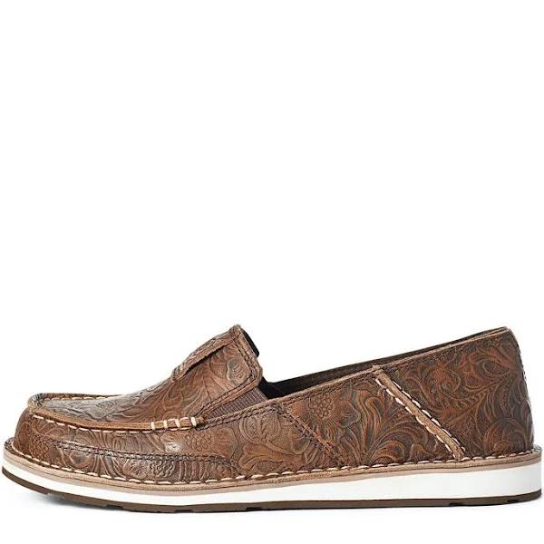 Ariat Womens Cruiser Brown Floral Emboss / 9.5