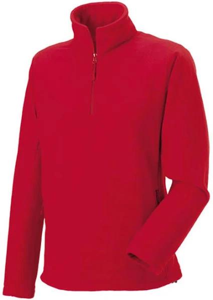 Quarter Zip Outdoor Fleece Classic Red - Russell RU8740M - Size XXL