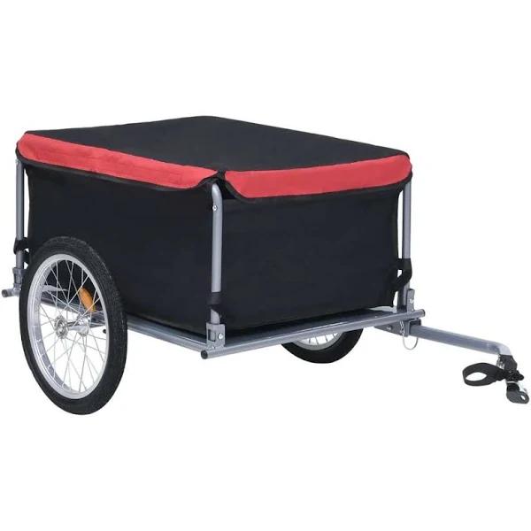 Bike Cargo Trailer 65 kg – Black and Red