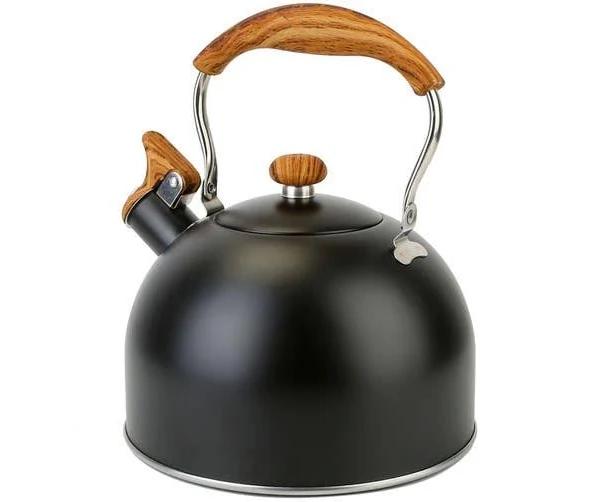 Stainless Steel Loud Whistling Kettle Tea Pot With Handle