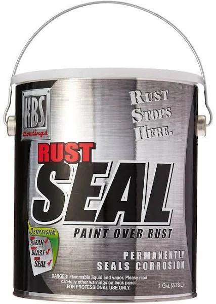 KBS Coatings 4501 RustSeal Paint Stop Rust Gloss Black Gallon