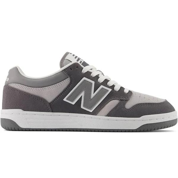 New Balance 480 Shoes - Grey/White - 5.5