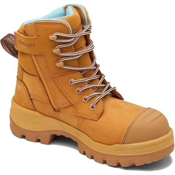 Blundstone #8860 Womens RotoFlex Safety Boots, Wheat 10