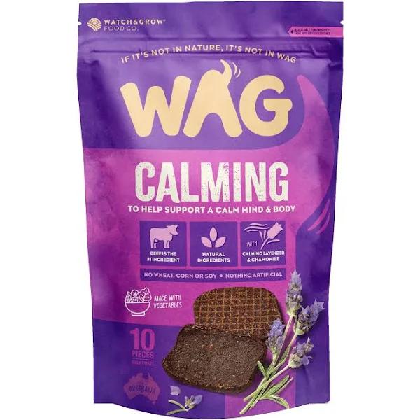 Wag Beef Jerky Calming 10pc