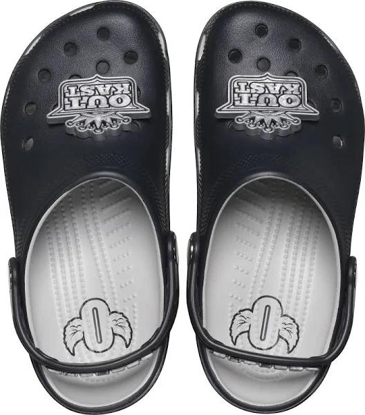 Crocs Outkast Classic Clog; Black / Silver, W6/M4