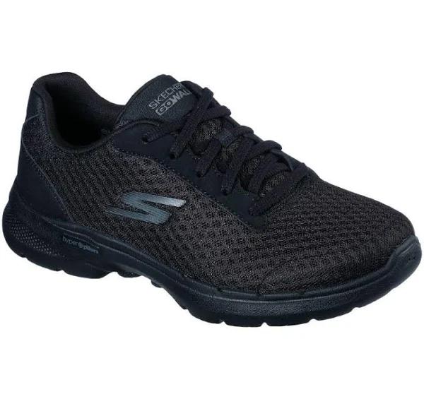 Skechers Go Walk 6 - Iconic Vision - Black/Black - Shoe - Womens