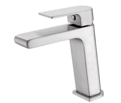 Bianca Brushed Nickel Satin Basin Mixer Tap