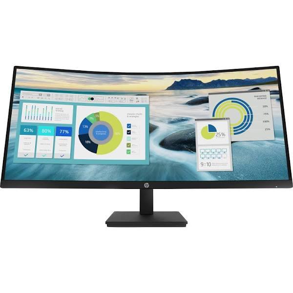 HP P34hc G4 21Y56AA#ABA 34" UWQHD 3440 x 1440 (2K) 100 Hz HDMI, DisplayPort, USB-C Built-in Speakers Curved Monitor