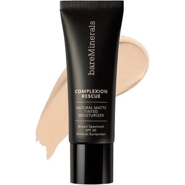 BareMinerals Complexion Rescue Natural Matte Tinted Moisturizer Mineral SPF 30, 1.18 oz Birch