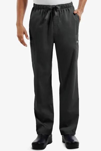 Cherokee Workwear Scrubs Premium Core Stretch Men's Pants - XS - Black