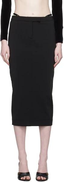 alexanderwang.t Black G-string Maxi Skirt