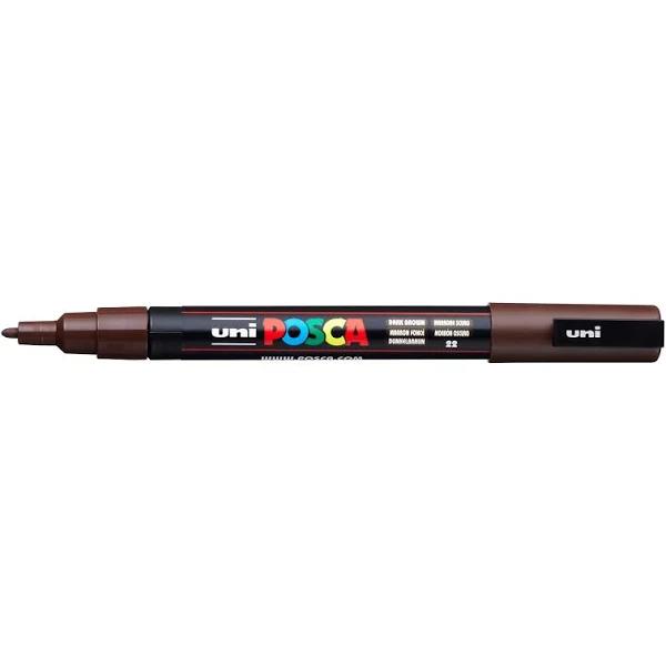 Posca PC 3M Paint Marker Dark Brown