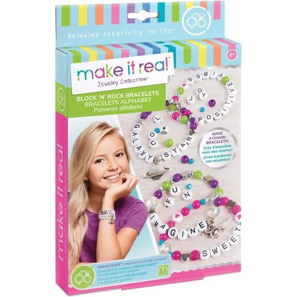 Make It Real Block & Rock Bracelets