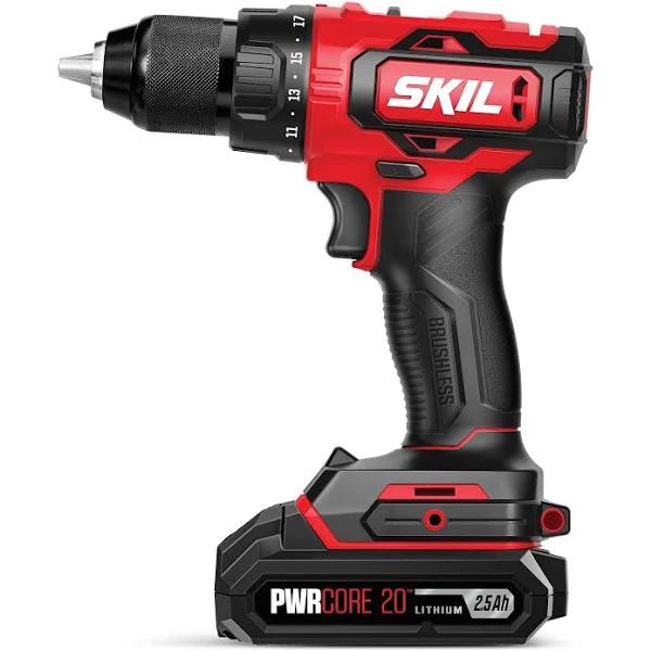 Skil DL5293E-20 Brushless Drill Driver Kit PWRCORE 20V