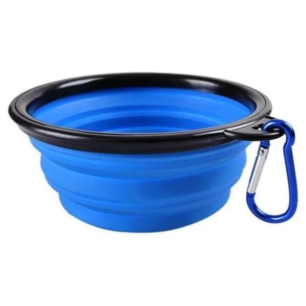 Portable Pet Silicone Bowl