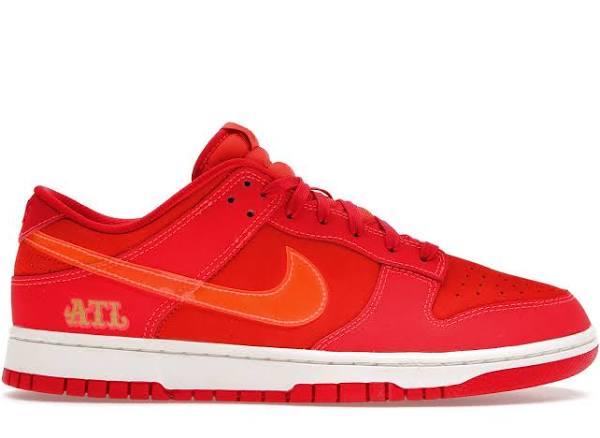 Nike Dunk Low ATL Shoes - Size 9 - University red/bright Crimson