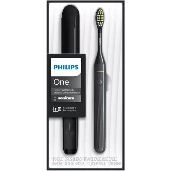 Philips One by Sonicare Rechargeable Toothbrush, Shadow, HY1200/26