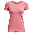 Under Armour Womens HeatGear Armour T-Shirt - Pink - Size - L