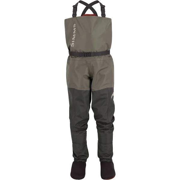 Simms Kid's Tributary Waders - Stockingfoot - Basalt - Large