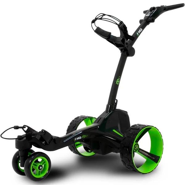 The House of Golf | MGI 2024 Zip X5 Motorised Buggy Matte Black/Gloss / 18 Hole