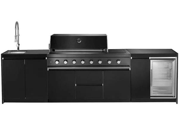 Adbo World Aspire 6-Burner BBQ Outdoor Kitchen, LPG