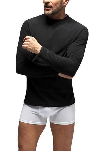 Heat Holders Original Black Base Layer Tops-Mens