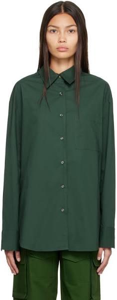 The Frankie Shop Green Lui Shirt