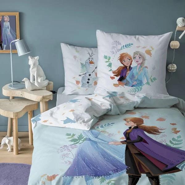 Disney Frozen Sisters Quilt Cover Set - Single Bed