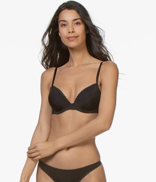 Calvin Klein Seductive Comfort Customised Lift Bra Black