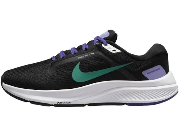 Nike Women's Air Zoom Structure 24 Shoes Running Shoes (Black/Neptune)