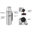 Thermos Stainless King Insulated Flask 470ml - Stainless Steel