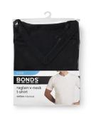 Bonds Genuine V-Neck Raglan Tee - Black / 22