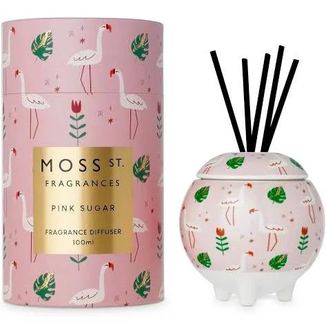 Moss ST Ceramic Diffuser - Pink Sugar 100ml