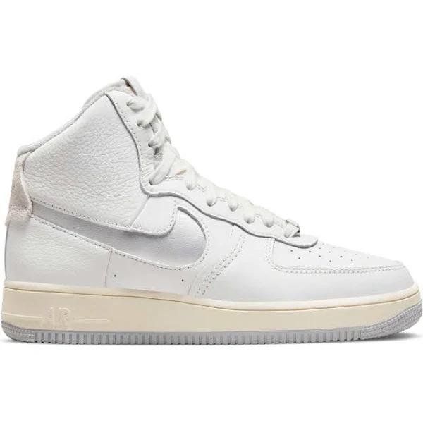 Nike Air Force 1 High Sculpt White Silver (Women's)