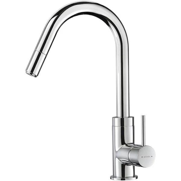 Methven Culinary Gooseneck Pull Out Sink Mixer Chrome