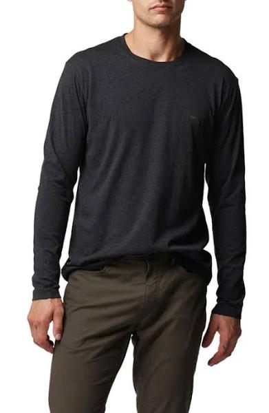 Rodd & Gunn Long Sleeve Gunn T-Shirt Charcoal