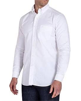 David Jones Anthony Squires Crispin Casual Shirt - in White, Size Large