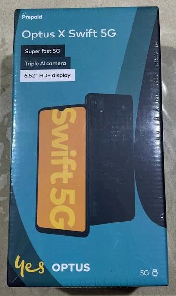 Optus X Swift 5g - Zte A71 [6.52" Hd Display, 64gb/4gb, 13mp Tap & Pay