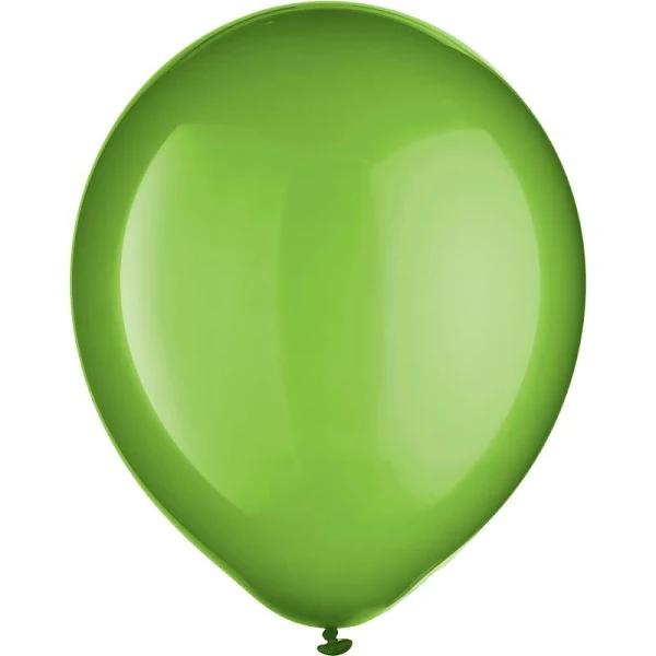 Latex Balloons 30cm 72 Pack Kiwi