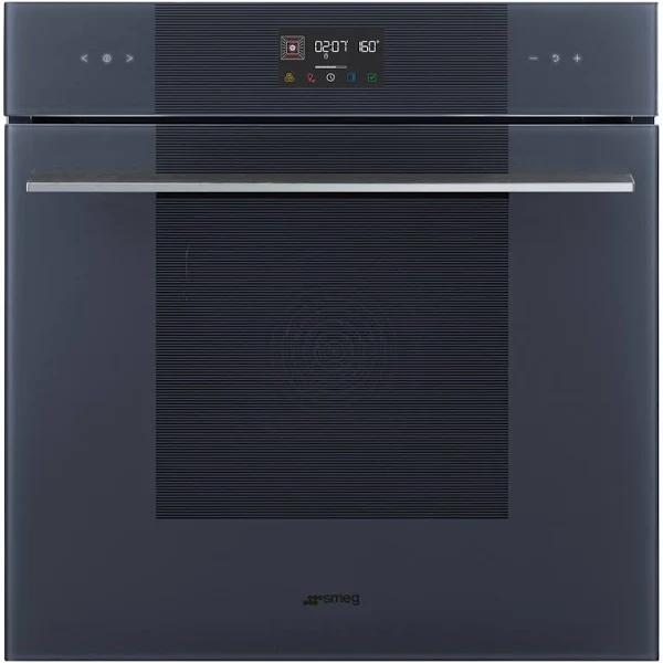 Smeg Linea 60cm Pyrolytic Oven - Neptune Grey SOPA6102TG | Bing Lee