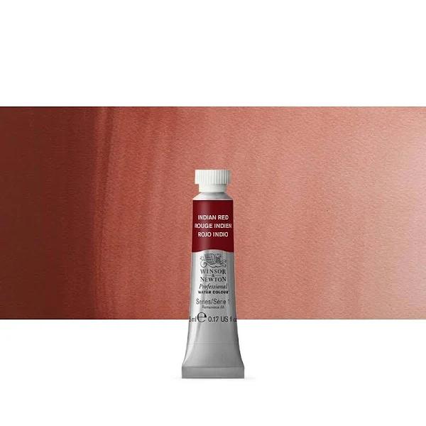 Winsor & Newton : Professional Watercolour : 5ml : Indian Red